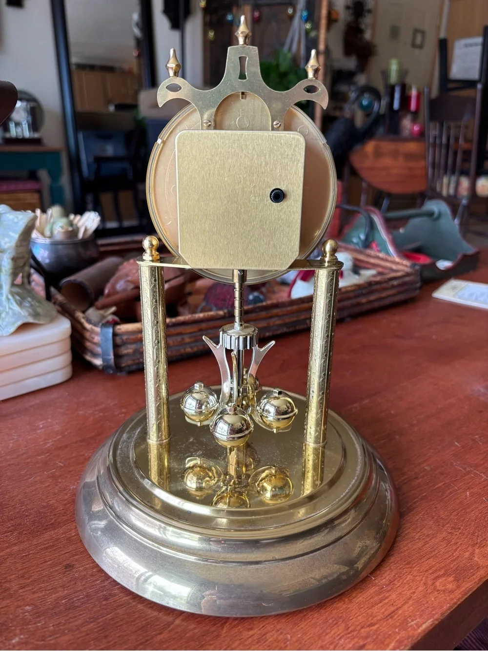 Vintage Junghans Anniversary Mantel Clock